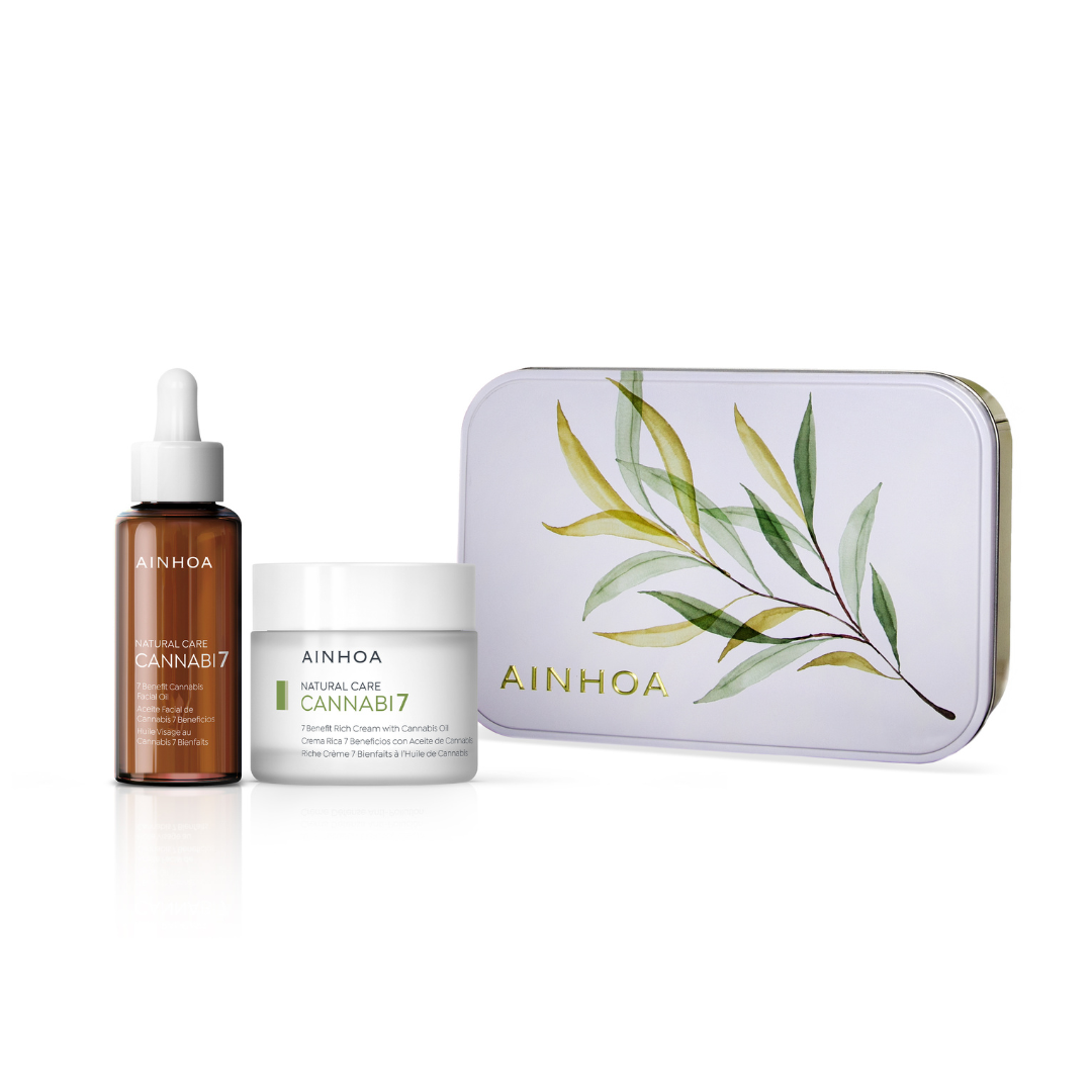 Ainhoa Pack Cannabi7 Rich Cream 50ml + Cannabis Facial Oil 50ml