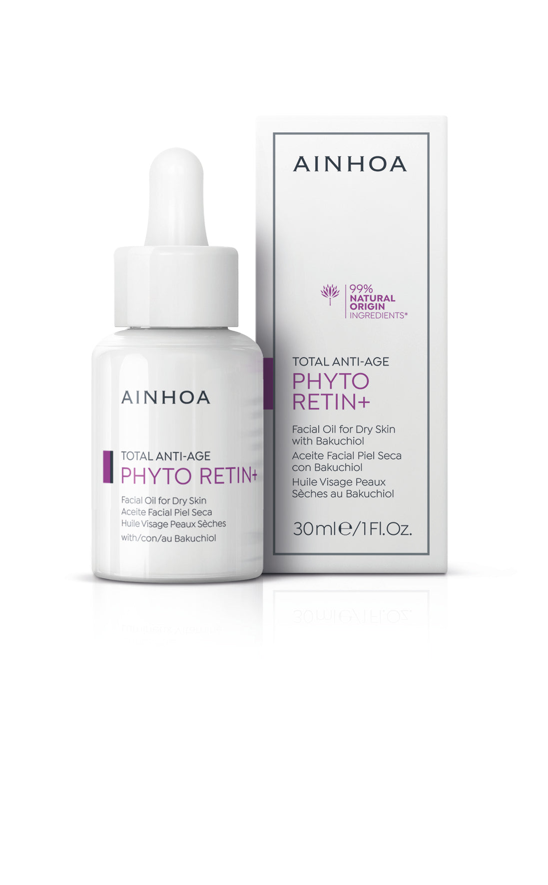 Ainhoa Facial Oil For Dry Skin With Bakuchiol 30ml