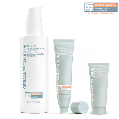 Germaine De Capuccini Pack B Calm Gel 200ml – Light Cream 50ml – SOS 5ml