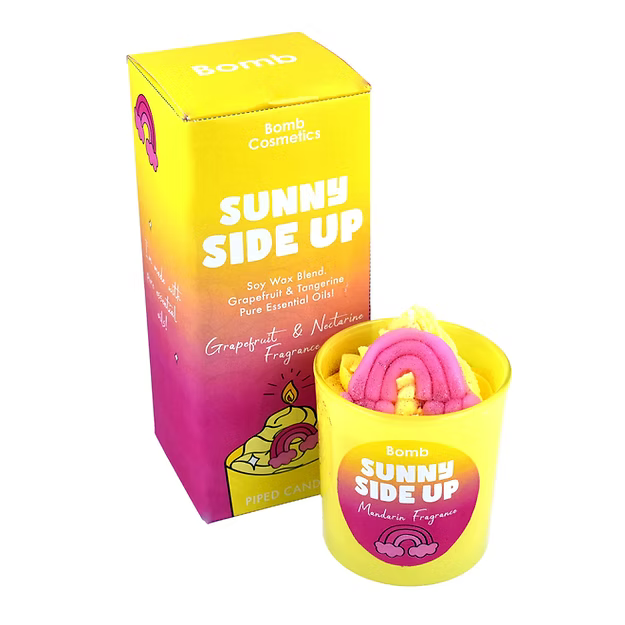 Sunny Side Up - Piped Candle
