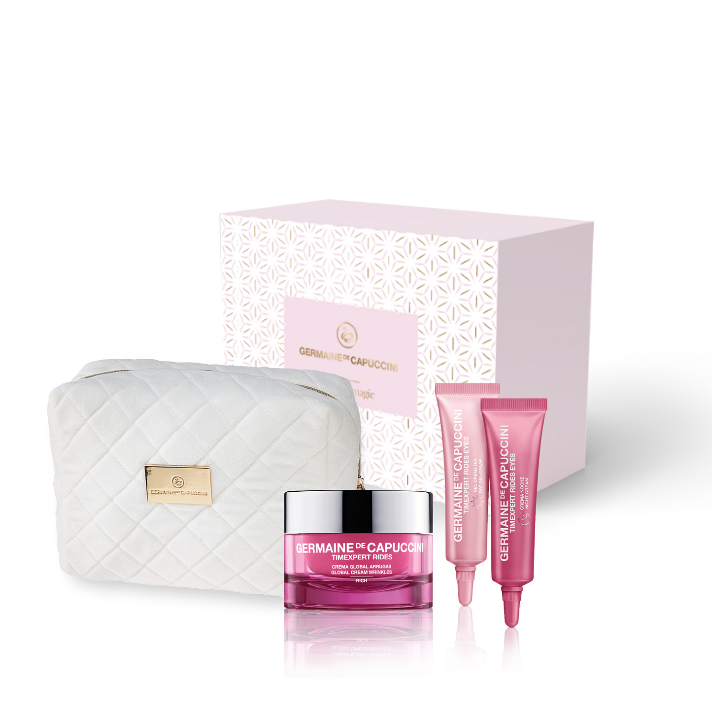 Germaine De Capuccini Pack Timexpert Rides Rich 50ml + Rides Eye Day 10ml &Night 10ml