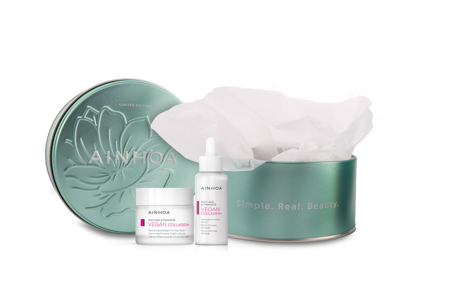 Ainhoa Pack Vegan Collagen Neck Cream 50ml + Serum 50ml