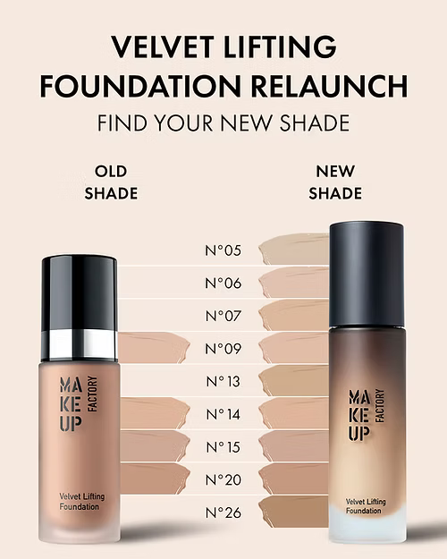 Velvet Lifting Foundation NEW FORMULA