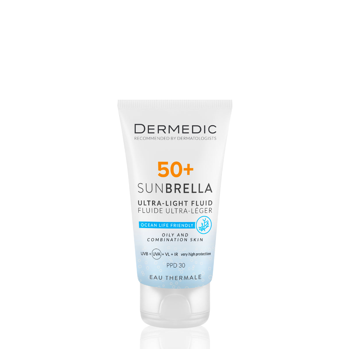 Dermedic Ultra-light SPF 50+ fluid oily and combination skin, 40 ML