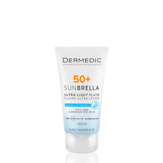 Dermedic Ultra-light SPF 50+ fluid oily and combination skin, 40 ML