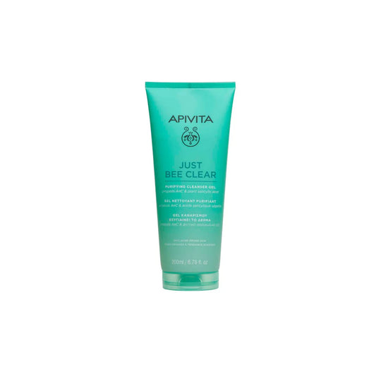 APIVITA JUST BEE CLEAR PURIFYING CLEANSER GEL 200ml
