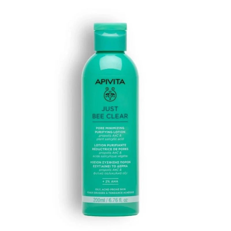 APIVITA JUST BEE CLEAR PORE MINIMIZING PURIFYING LOTION 200ml