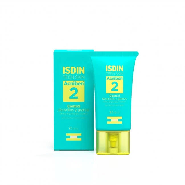 ISDIN TEEN SKIN ACNIBEN SHINE & PIMPLES CONTROL GEL CREAM 40ml