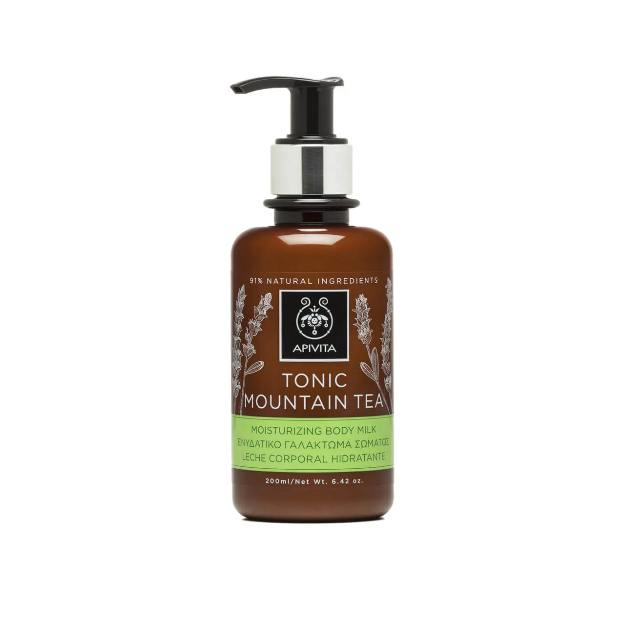 APIVITA MOISTURIZING BODY MILK - TONIC MOUNTAIN TEA 200ml