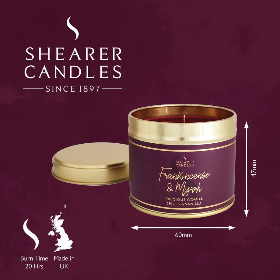 Frankincense & Myrrh Collection - Shearer Candles
