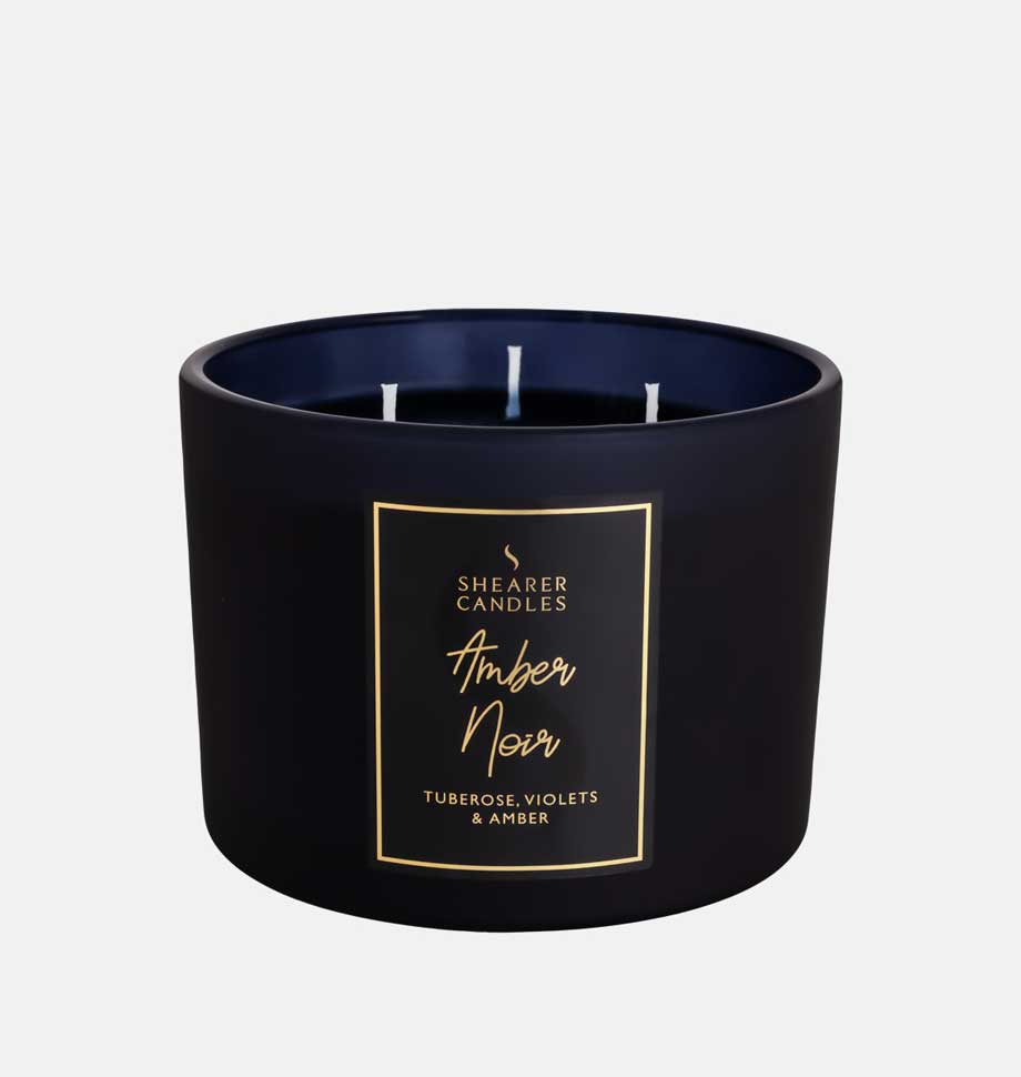 Shearer Amber Noir Multiwick Candle