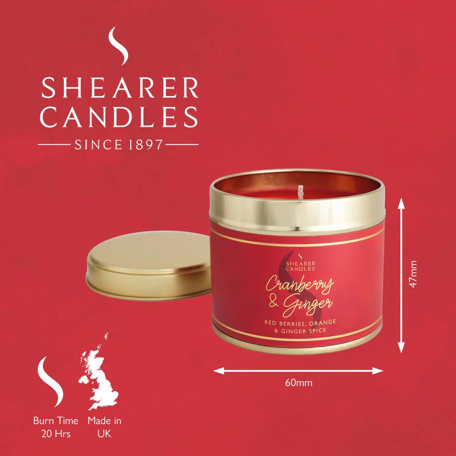 Cranberry & Ginger Collection - Shearer Candles