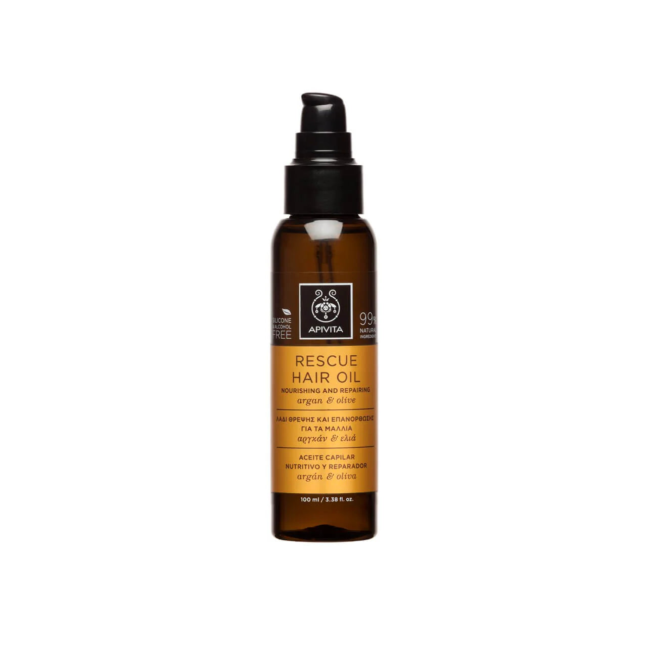 APIVITA RESCUE HAIR OIL 100ml