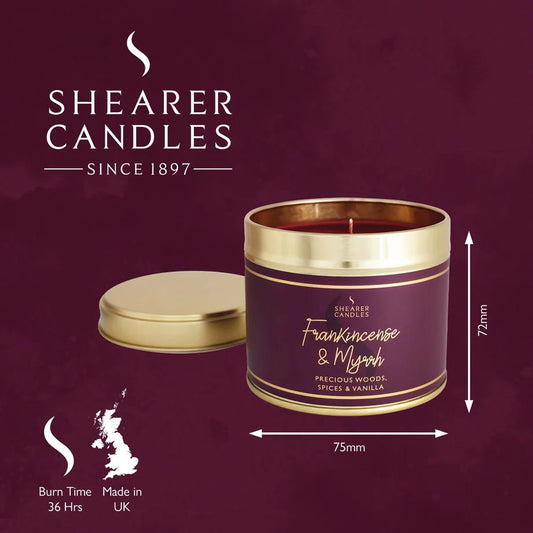 Frankincense & Myrrh Collection - Shearer Candles