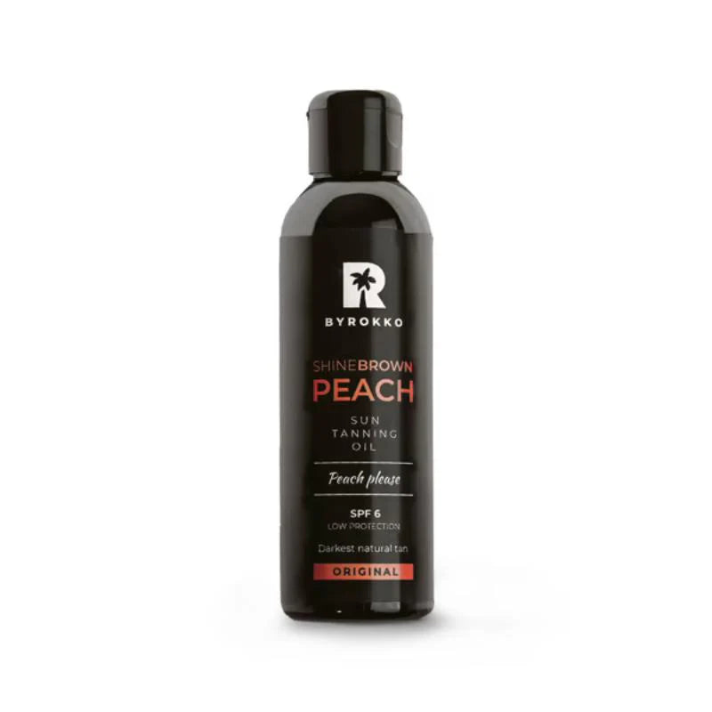 Byrokko Peach Sun Tanning Oil
