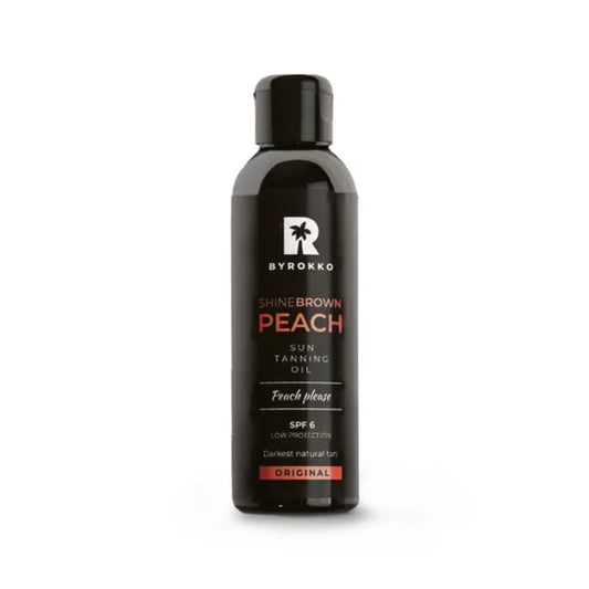 Byrokko Peach Sun Tanning Oil