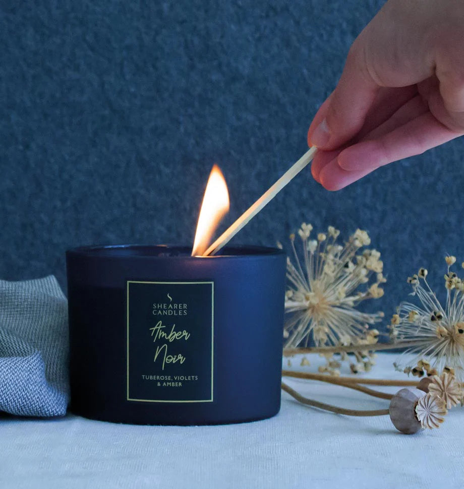 Shearer Amber Noir Multiwick Candle