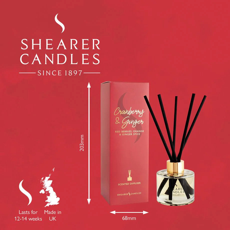 Cranberry & Ginger Collection - Shearer Candles