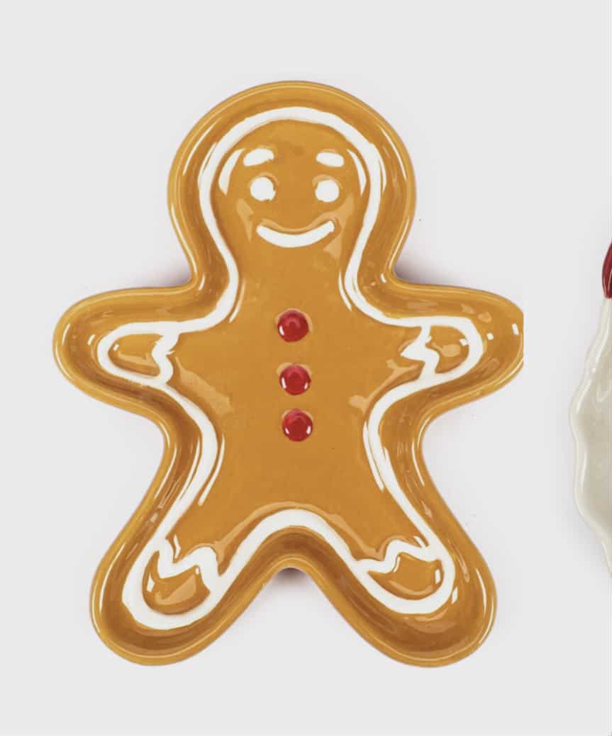 Gingerbread Small Ceramic Tray