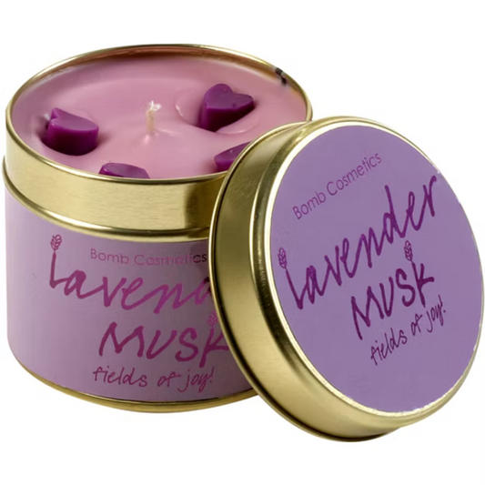 Lavender Musk - Tinned Candle