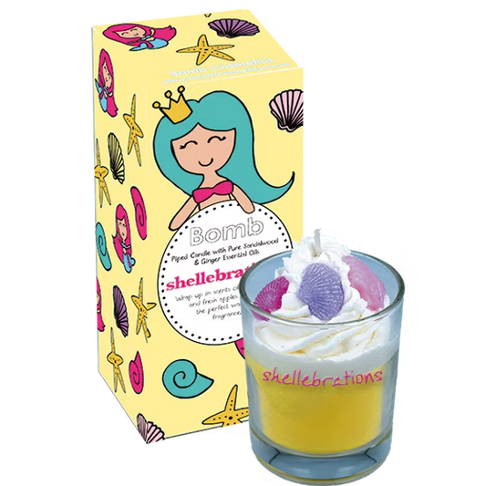 Shellerations - Piped Candle