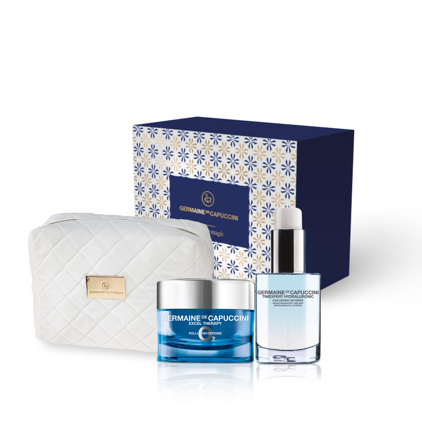 Germaine De Capuccini Pack Excel Therapy 02 Cream 50ml & Hydraluronic Serum 30ml