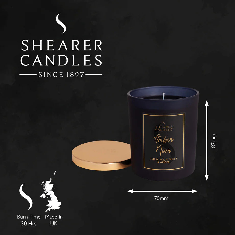 Shearer Amber Noir Jar Candle