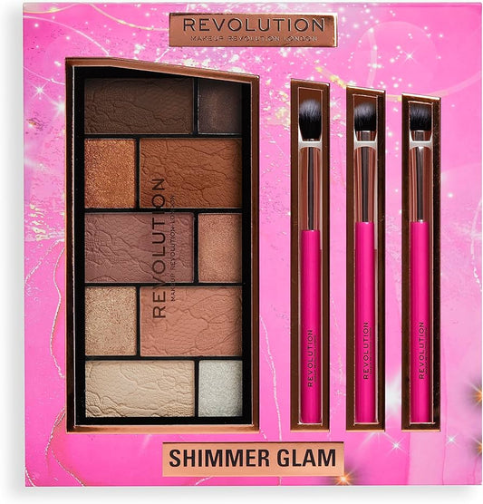 Makeup Revolution Shimmer Glam Gift Set