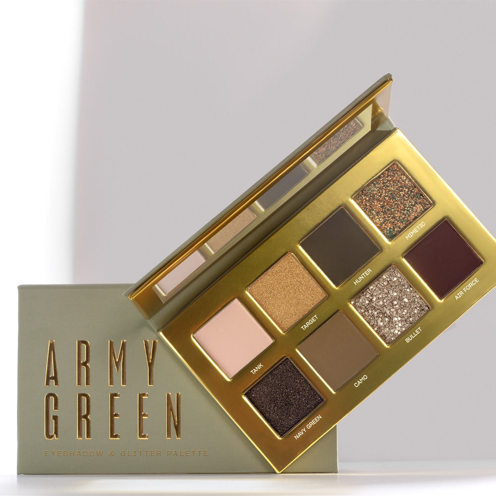MIA MAKE UP – ARMY GREEN EYE PALETTE