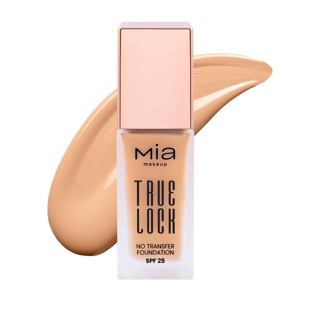 MIA MAKE UP – TRUE LOCK LONG LASTING NO TRANSFER FOUNDATION SPF25