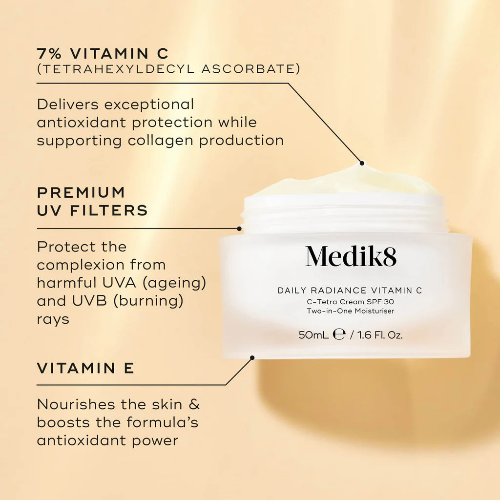Medik8 DAILY RADIANCE VITAMIN C SPF30 50ml