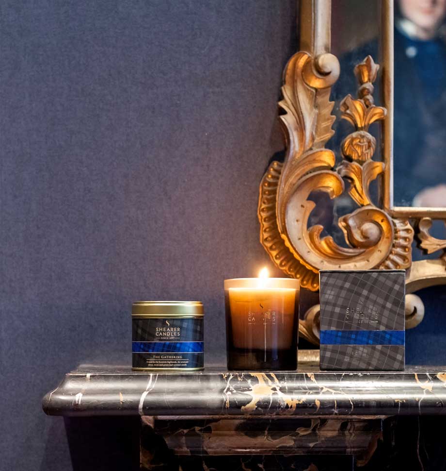 Shearer The Gathering Tin Candle