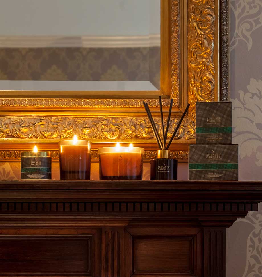 Shearer Hogmanay Tin Candle