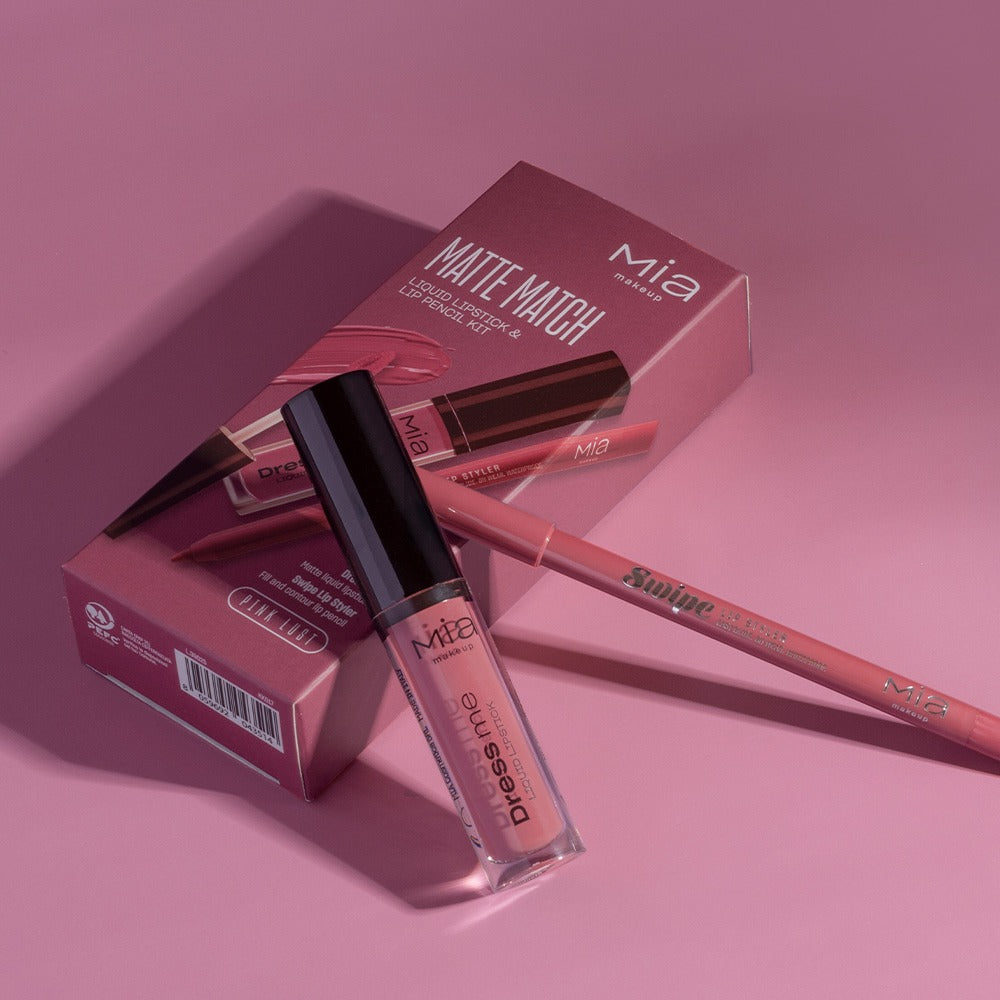 MIA MAKE UP – MATTE MATCH PINK LUST