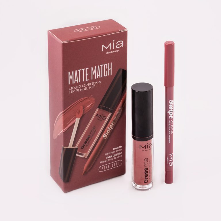 MIA MAKE UP – MATTE MATCH PINK LUST
