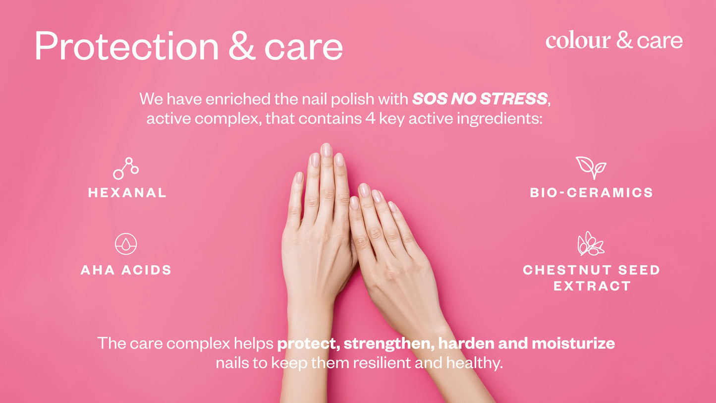 Paese Nail polish with conditioner COLOR & CARE 5.5ml