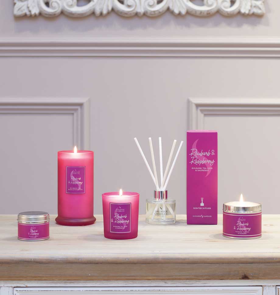 Shearer Rhubarb & Raspberry Wax Melt 6 Pack