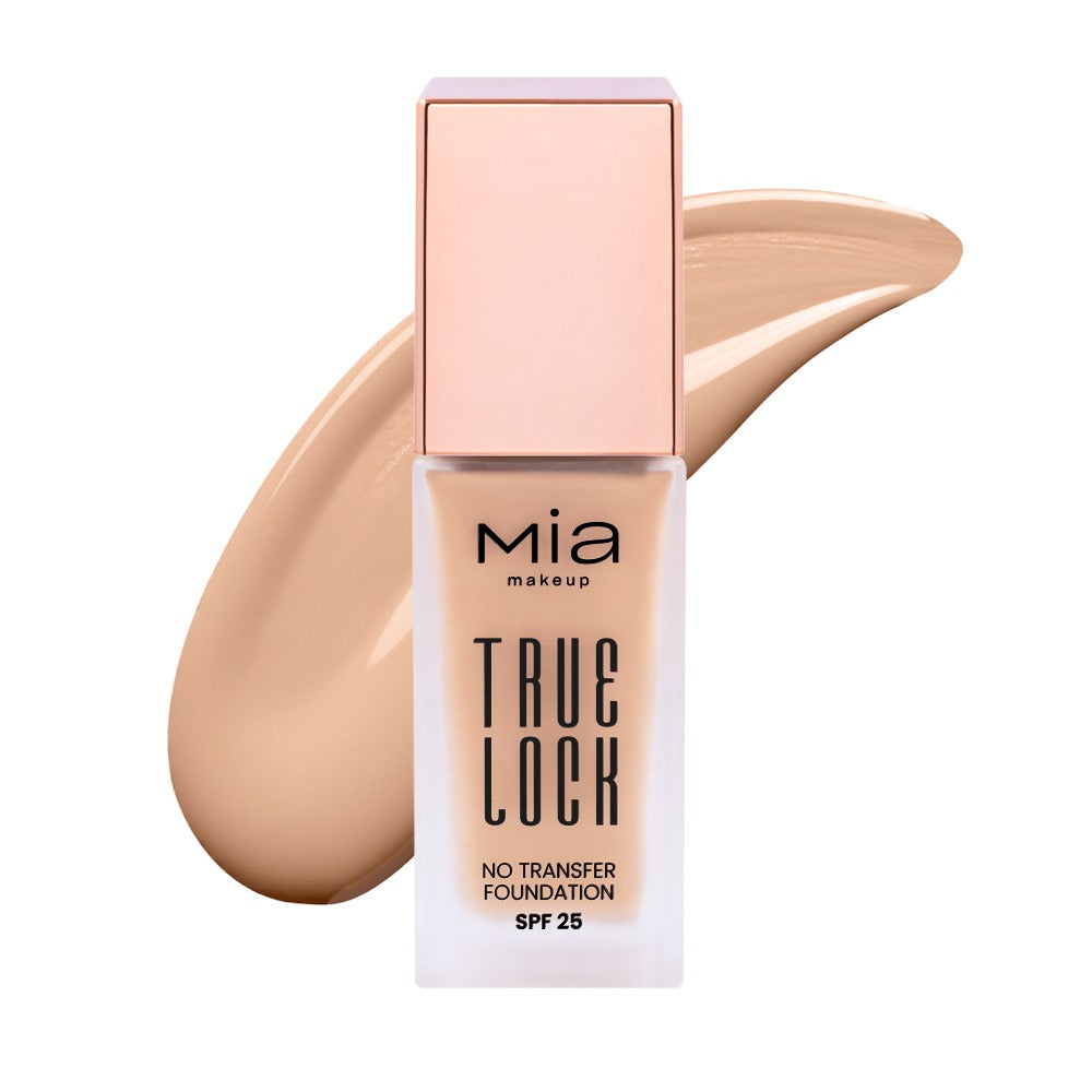 MIA MAKE UP – TRUE LOCK LONG LASTING NO TRANSFER FOUNDATION SPF25