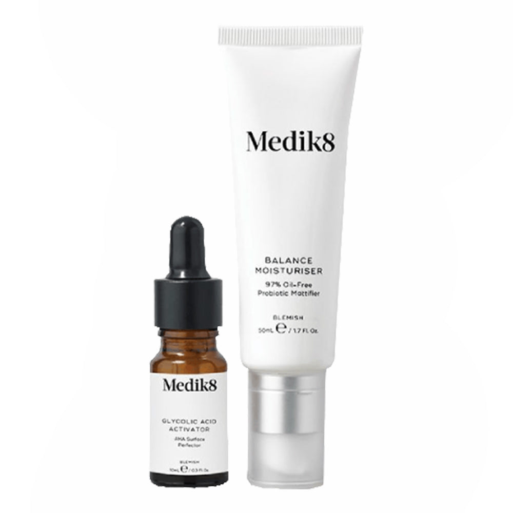 Medik8 Balance Moisturiser & Glycolic Acid Activator