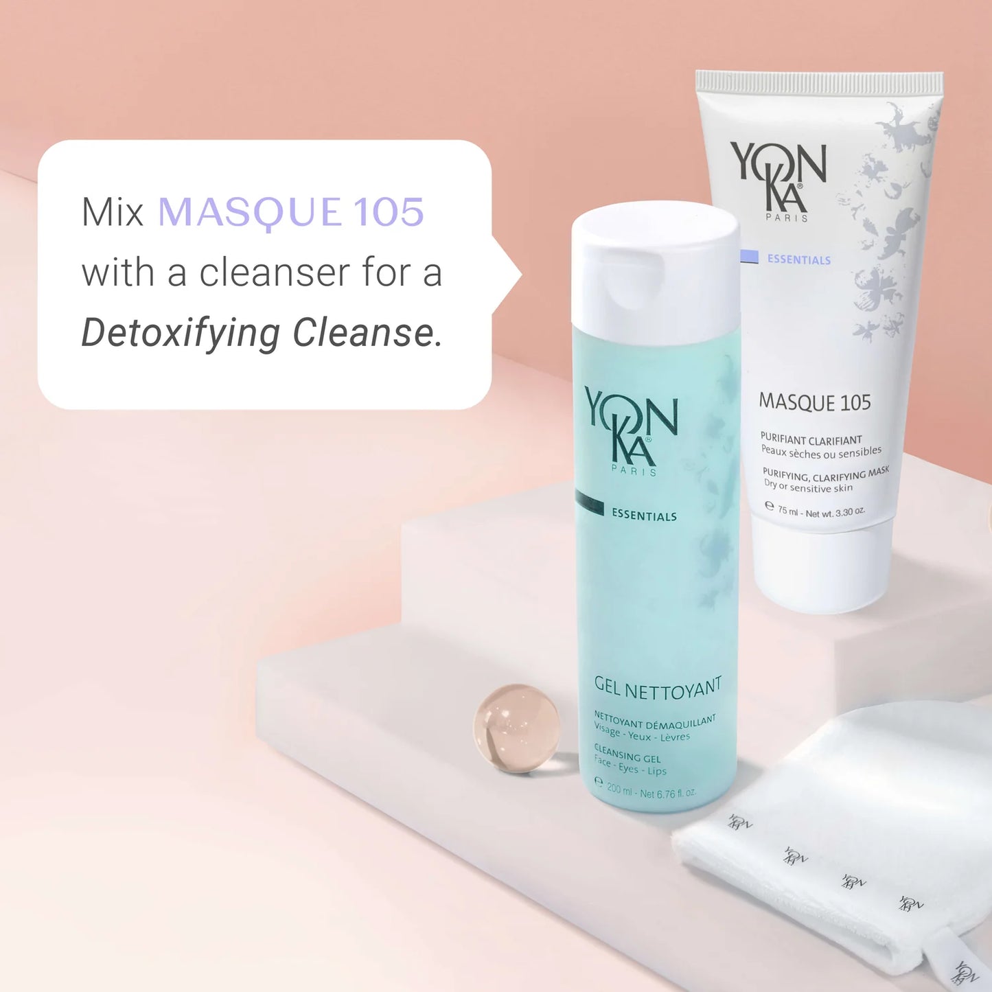 Yon-Ka Masque 105 75ml – Dry & Sensitive Skin – Purifying – Clarifying- Soothing