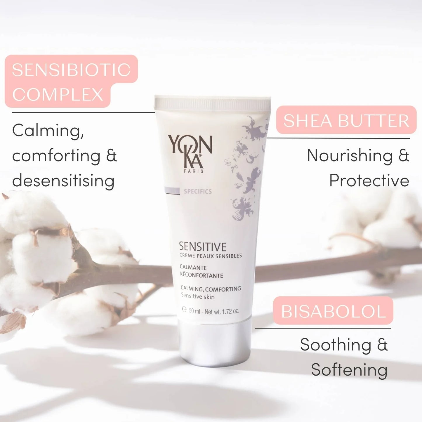 Yon-Ka Sensitive Creme Peaux Sensibles 50ml