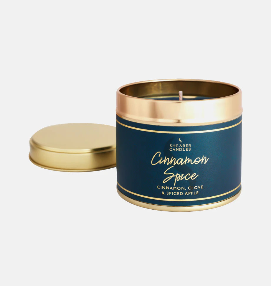 Shearer Cinnamon Spice Large Tin Candle