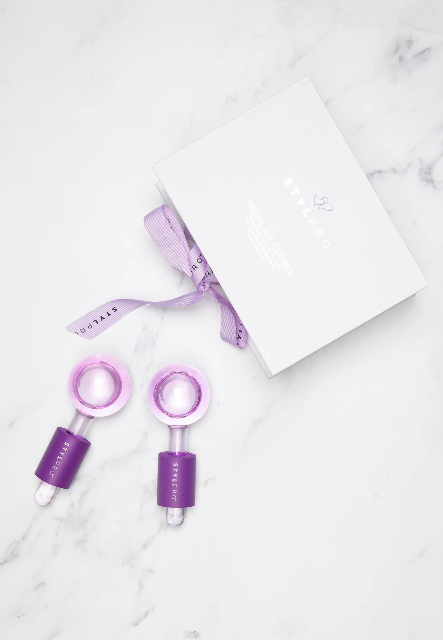 STYLPRO FG01LL FACIAL ICE GLOBES LILAC