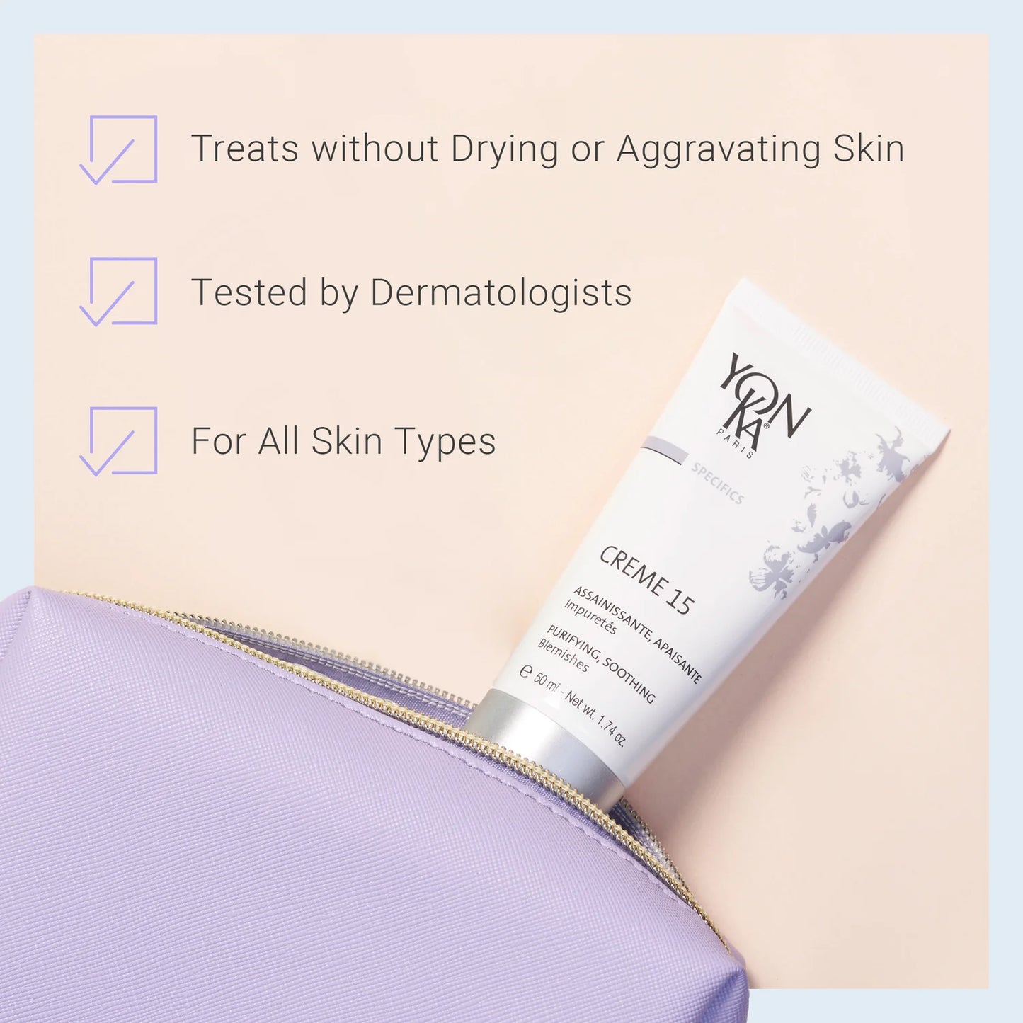 Yon-Ka Creme 15 50ml – Purifying – Re Balancing