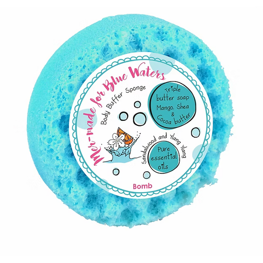 Body Buffer Soap Sponge - Mer-made for Blue Waters