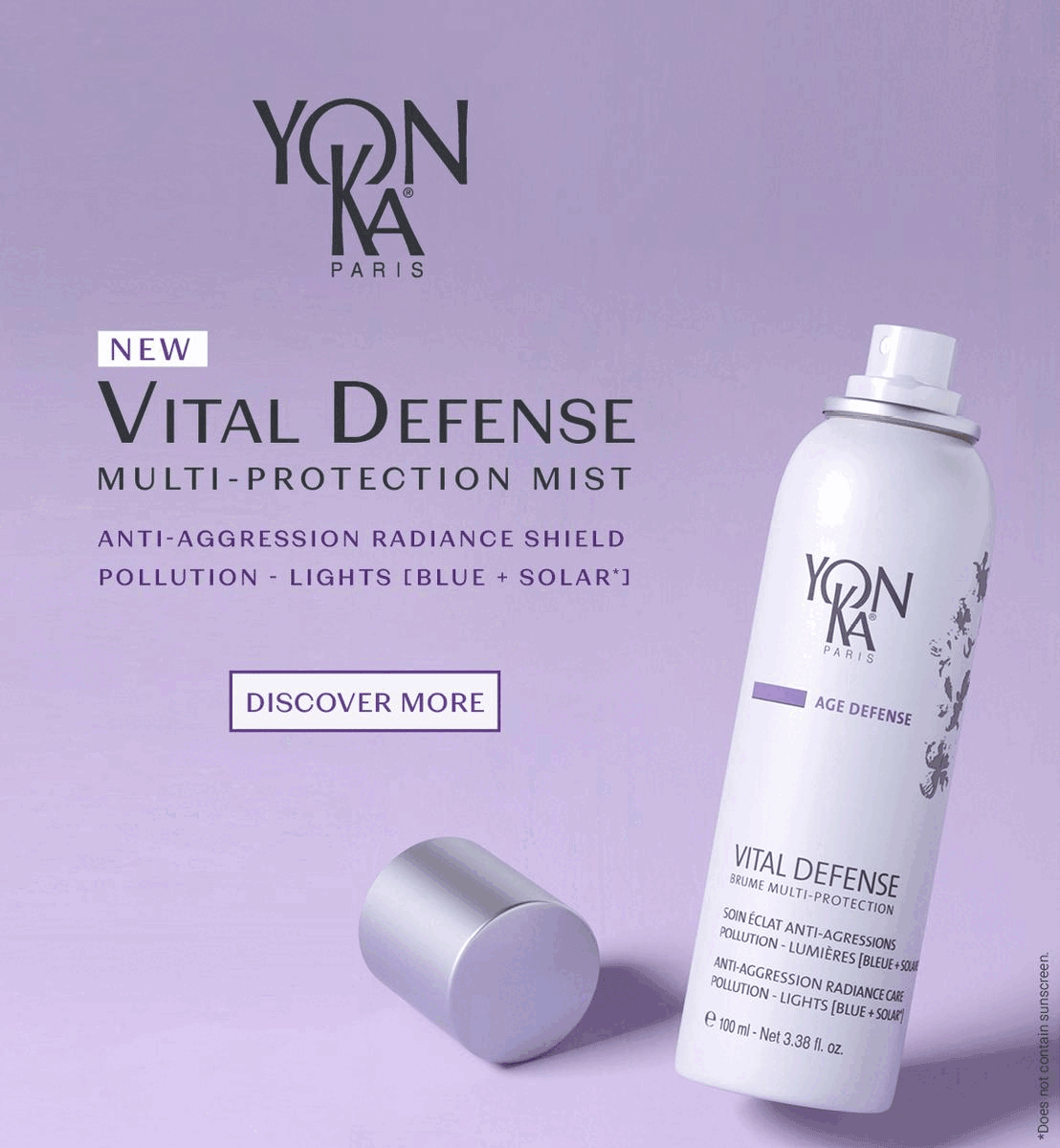 Yon-Ka Vital Defense Multi Defence Mist 100ml -Anti-pollution – Anti-blue light