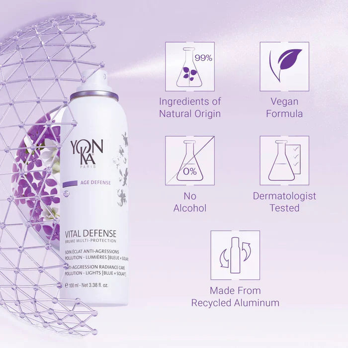 Yon-Ka Vital Defense Multi Defence Mist 100ml -Anti-pollution – Anti-blue light