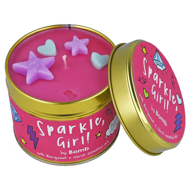 Sparkle Girl - Themed Tinned Candle
