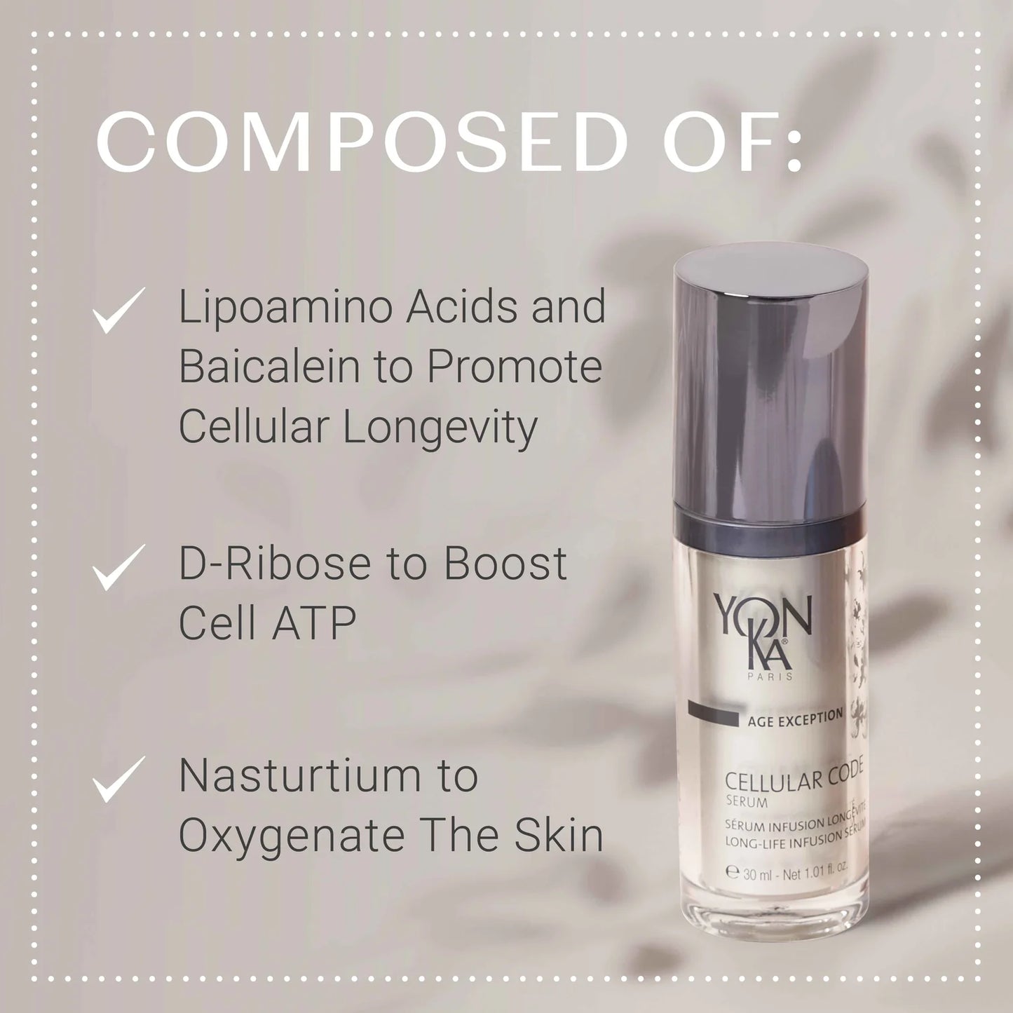 Yon-Ka Cellular Code Serum 30ml
