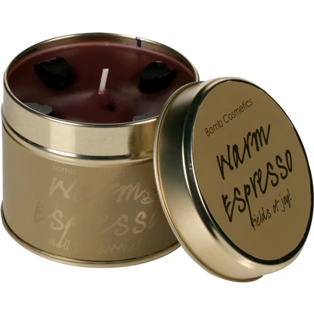 Warm Espresso - Tinned Candle